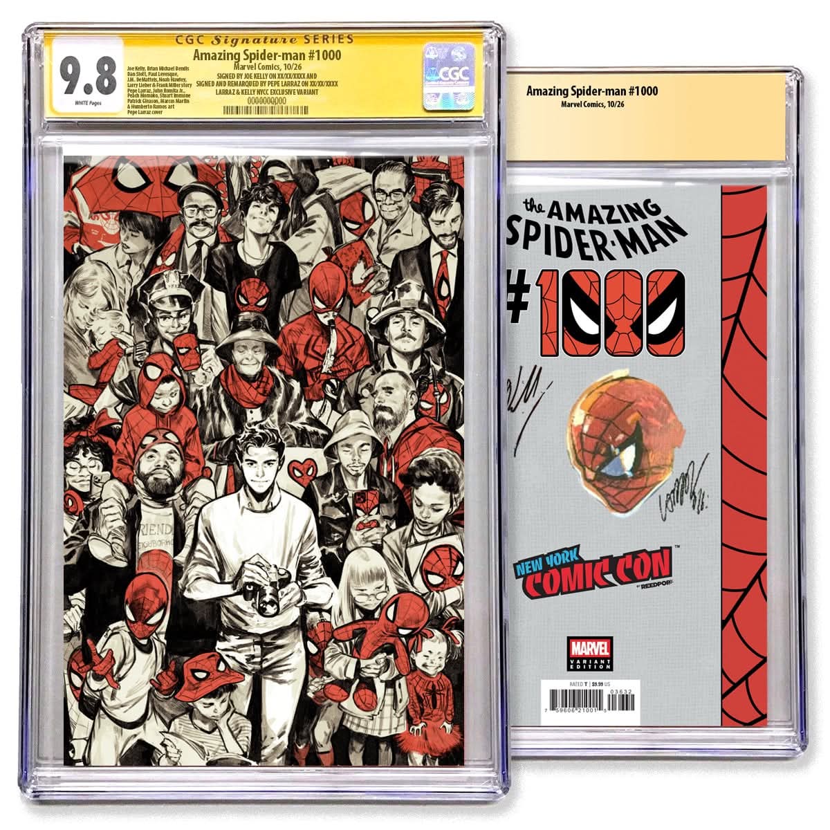 Amazing Spider-Man #1000 NYCC Larraz Exclusives