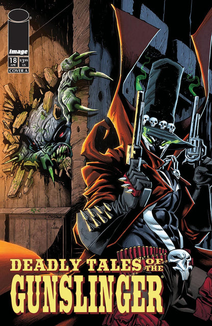 DEADLY TALES OF GUNSLINGER SPAWN  #18  CHRIS CAMPANA ORIGINAL COVER ART
