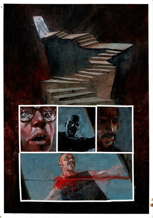 DEPARTMENT OF TRUTH #0  PAGE 4 (MARTIN SIMMONDS ORIGINAL ART)