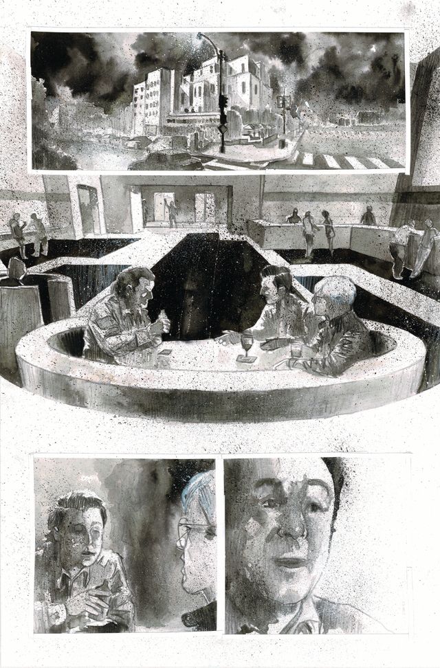 DEPARTMENT OF TRUTH #18  PAGE 17 (MARTIN SIMMONDS ORIGINAL ART)