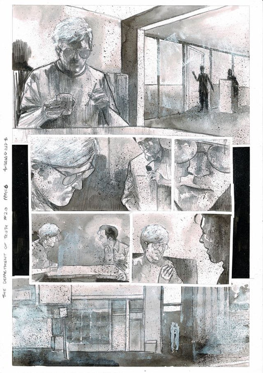 DEPARTMENT OF TRUTH #20  PAGE 6 (MARTIN SIMMONDS ORIGINAL ART)