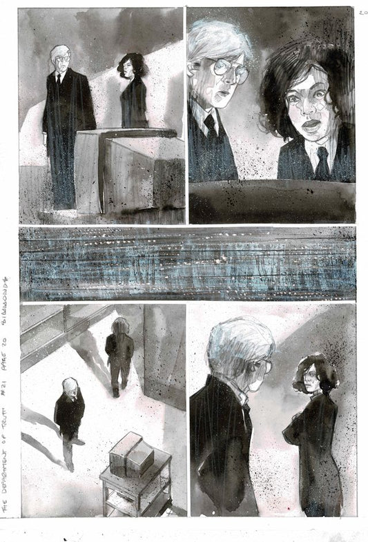 DEPARTMENT OF TRUTH #21  PAGE 20 (MARTIN SIMMONDS ORIGINAL ART)