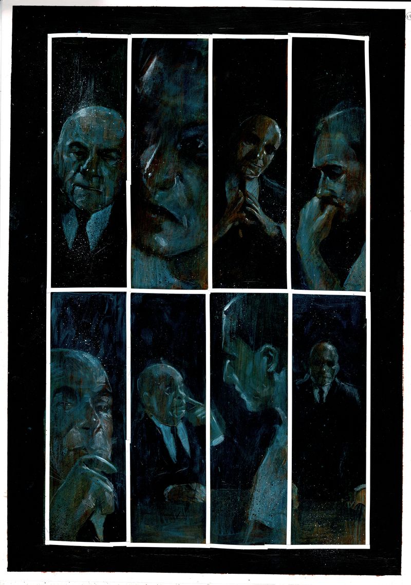 DEPARTMENT OF TRUTH #25  PAGE 14 (MARTIN SIMMONDS ORIGINAL ART)