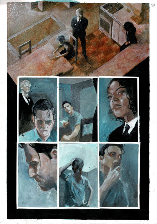 DEPARTMENT OF TRUTH #25  PAGE 32 (MARTIN SIMMONDS ORIGINAL ART)