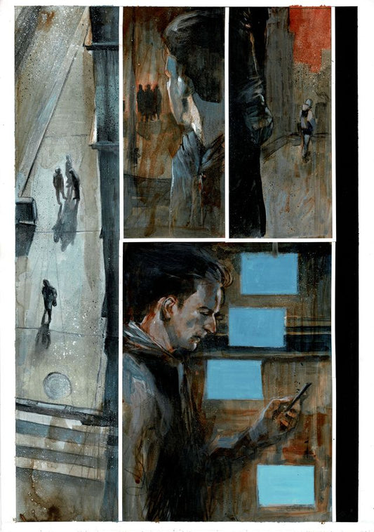 DEPARTMENT OF TRUTH #28  PAGE 6 (MARTIN SIMMONDS ORIGINAL ART)