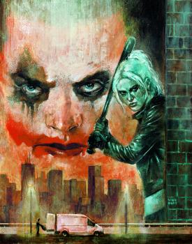 JOKER/HARLEY MALICIOUS INTENT  #1  MARTIN SIMMONDS ORIGINAL COVER ART