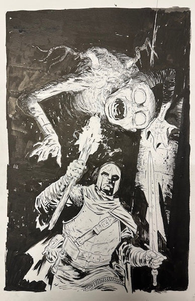 DARK SOULS TALES OF EMBER  #1   MICHAEL WALSH ORIGINAL COVER ART