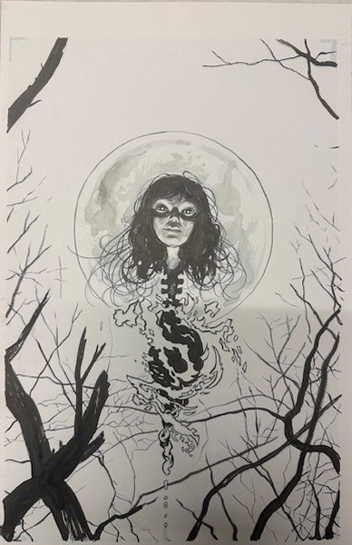 JIM HENSON'S STORYTELLER GHOSTS   #2  MICHAEL WALSH ORIGINAL COVER ART