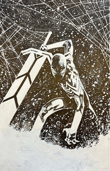 ULTIMATE SPIDER-MAN INCURSION   #4  MICHAEL WALSH ORIGINAL COVER ART