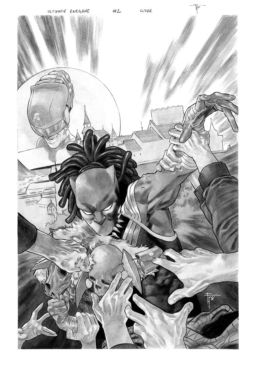 ULTIMATE ENDGAME  #2  FRANCESCO MOBILI ORIGINAL COVER ART
