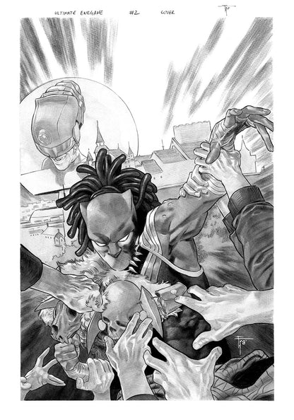 ULTIMATE ENDGAME  #2  FRANCESCO MOBILI ORIGINAL COVER ART