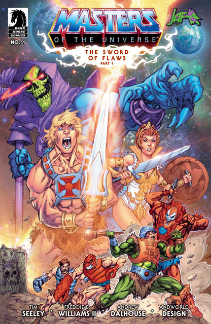 MASTERS OF THE UNIVERSE SWORD OF FLAWS  #1  CHRIS CAMPANA ORIGINAL COVER ART