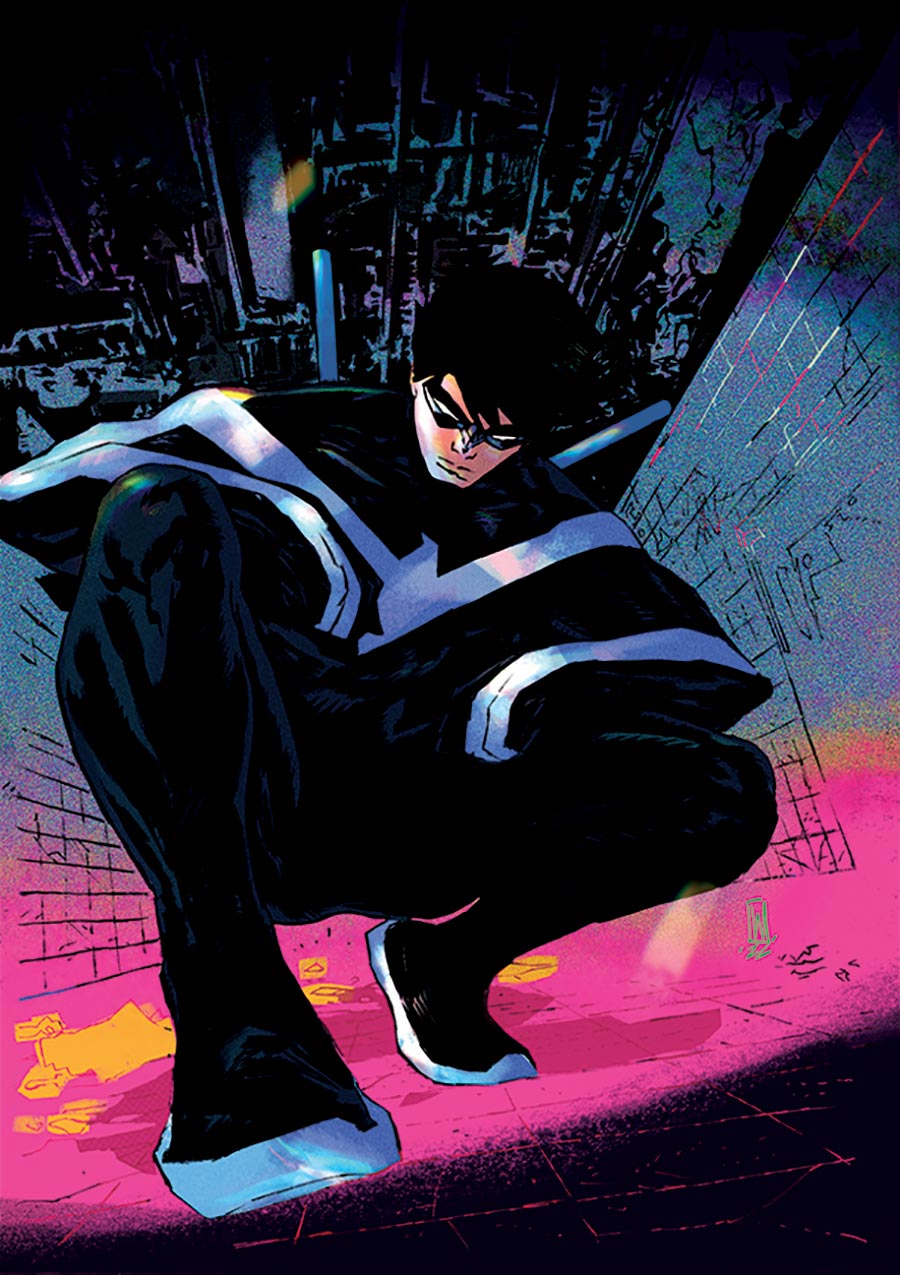 NIGHTWING  #140  WERTHER DELL'EDERA ORIGINAL COVER ART