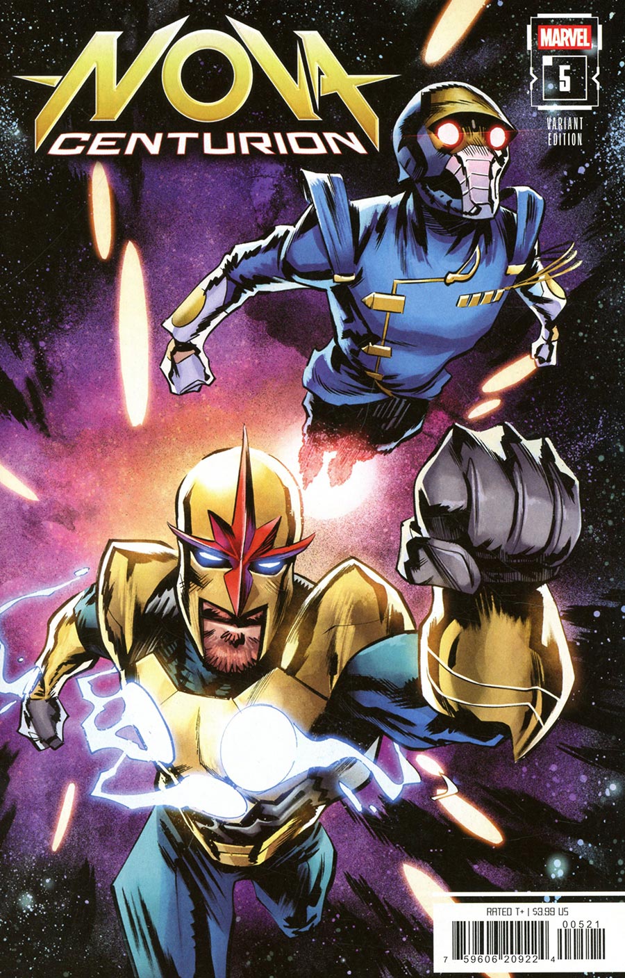NOVA CENTURION  #5 ORIGINAL COVER ART BY ADAM GORHAM