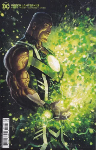 GREEN LANTERN #12  ALAN QUAH ORIGINAL COVER ART