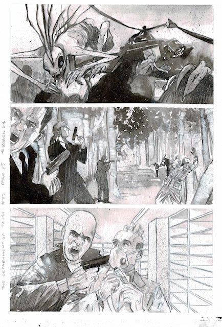 DEPARTMENT OF TRUTH #22  PAGE 15 (MARTIN SIMMONDS ORIGINAL ART)