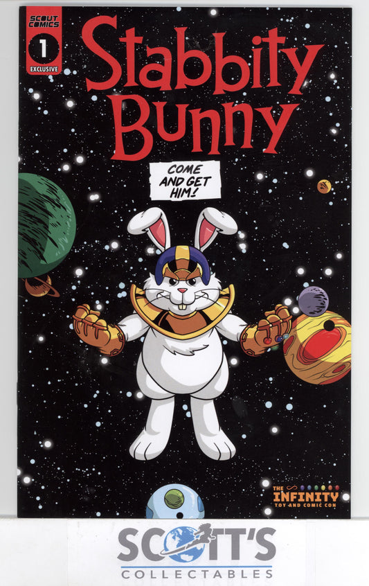 Stabbity Bunny #1 Special Edition Infinity Gauntlet #4 Homage variant cover limited to 250