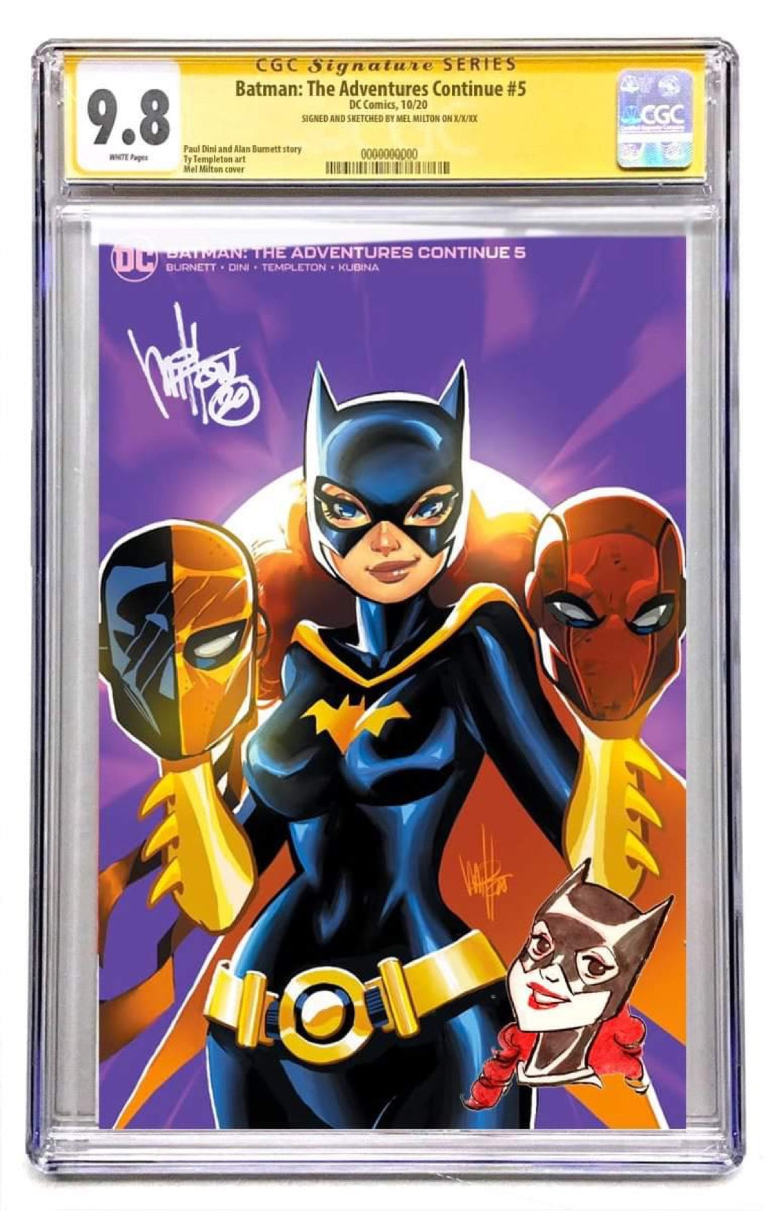 BATMAN THE ADVENTURES CONTINUE #5 MEL MILTON VARIANT