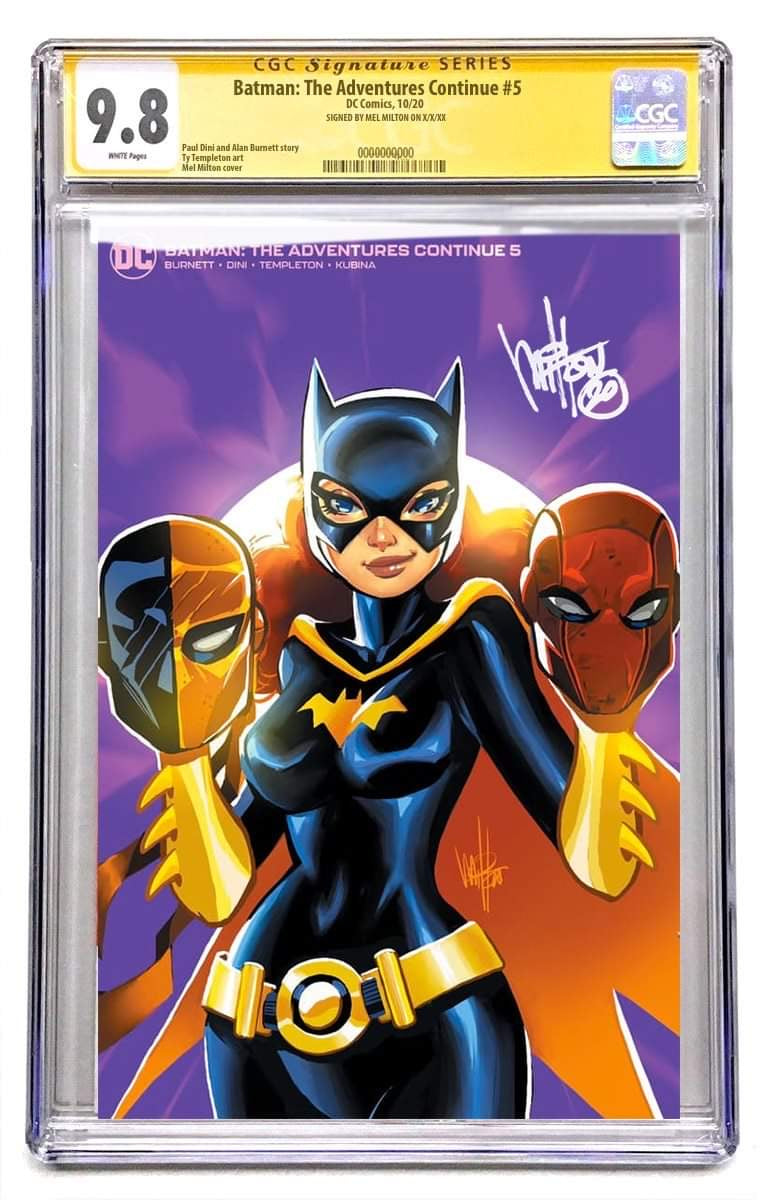 BATMAN THE ADVENTURES CONTINUE #5 MEL MILTON VARIANT