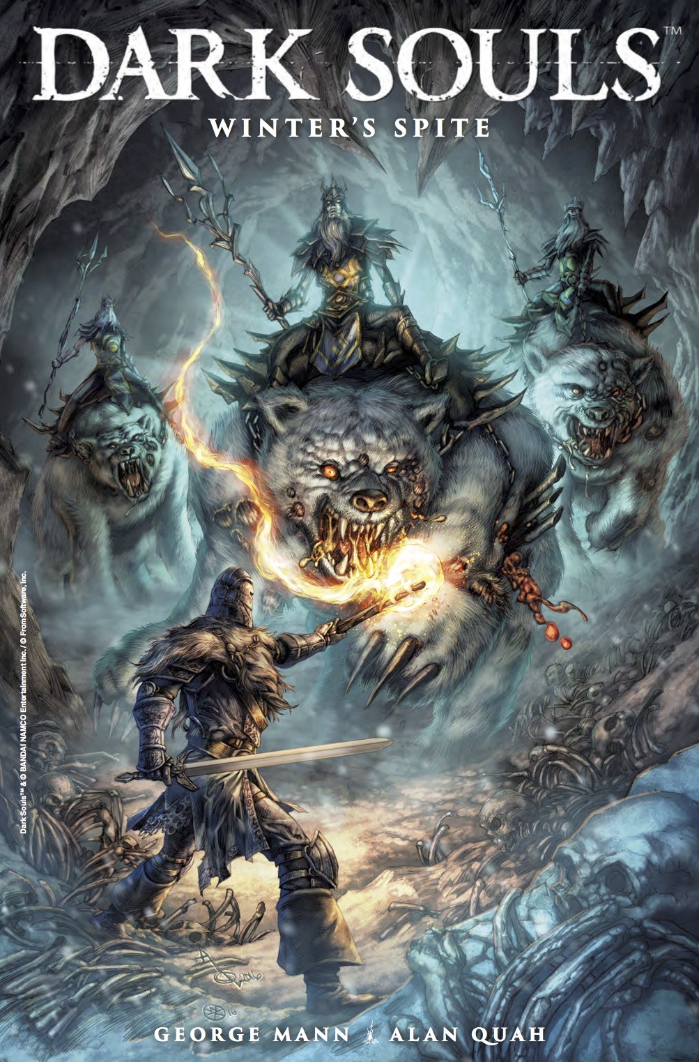Alan Quah Original Art Dark Souls Winter's Spite #3 Cover