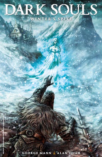 Alan Quah Original Art Dark Souls Winter's Spite #4 Cover