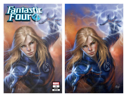 Fantastic Four #1 Two Cover Set Lucio Parrillo Exclusive Covers