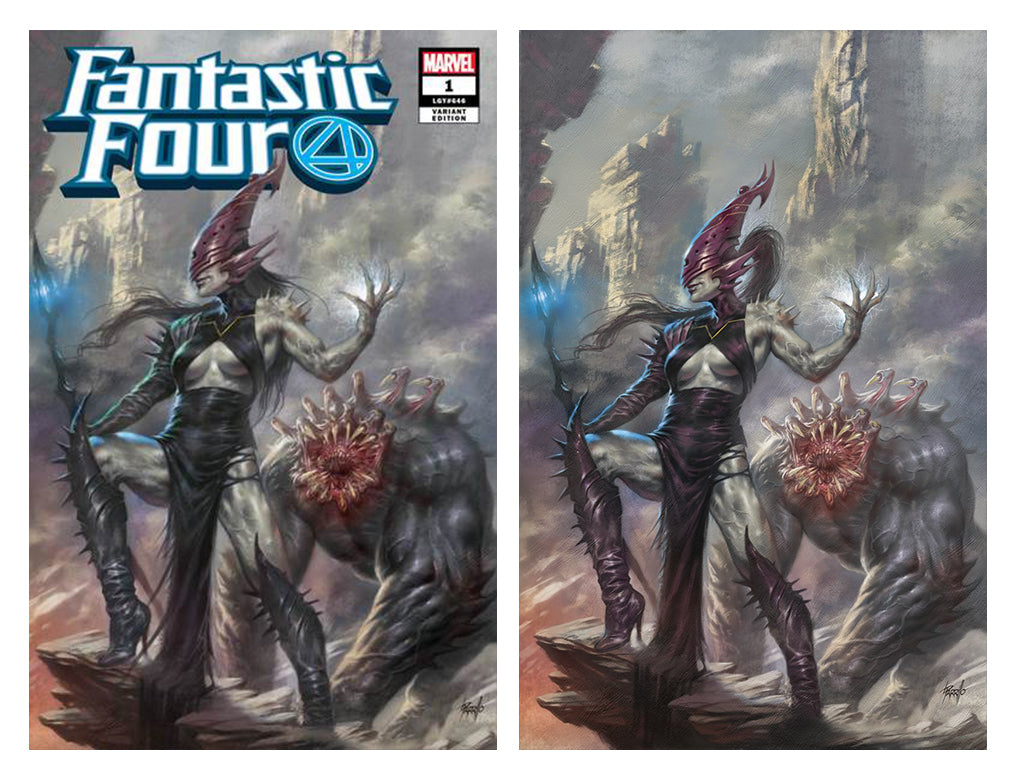Fantastic Four #1 Villain Two Cover Set Lucio Parrillo Exclusive Covers