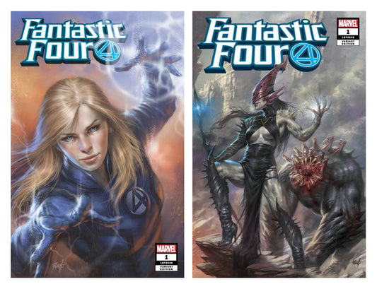 Fantastic Four #1 Parrillo Exclusive Covers (Hero and Villain 4 pack)