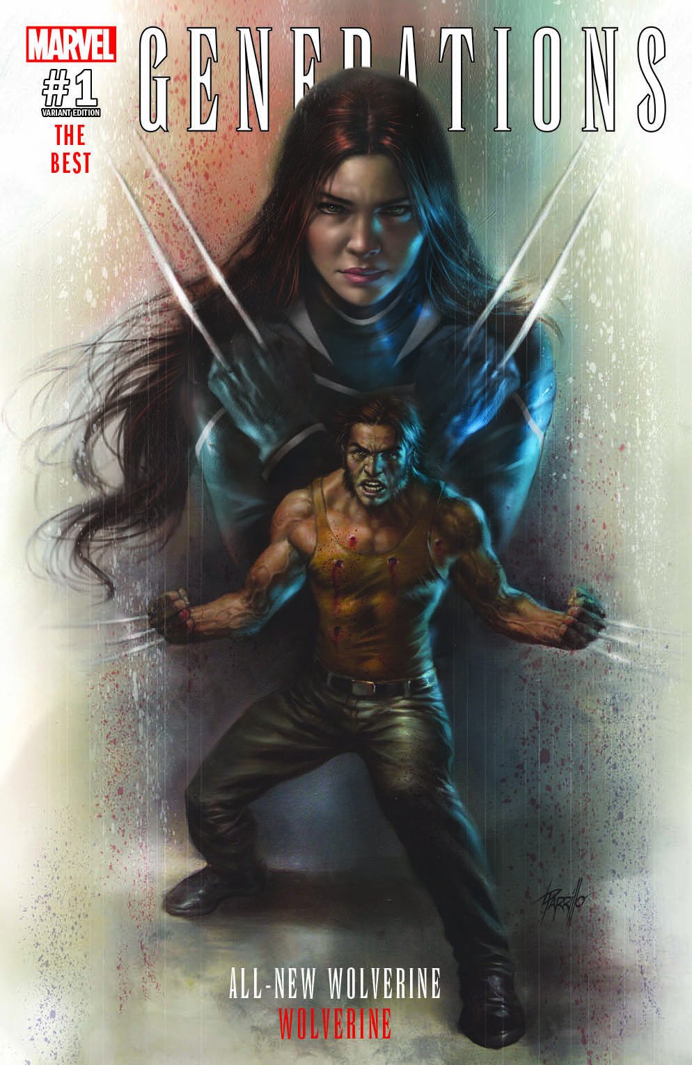 Lucio Parrillo All New Wolverine #1 Original Art Cover