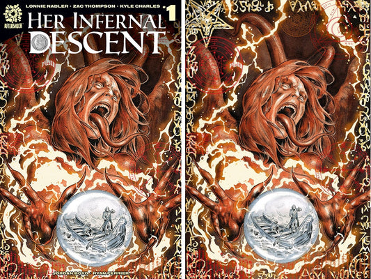 Her Infernal Descent #1 Two Cover Set Gianluca Gugliotta Exclusive Covers