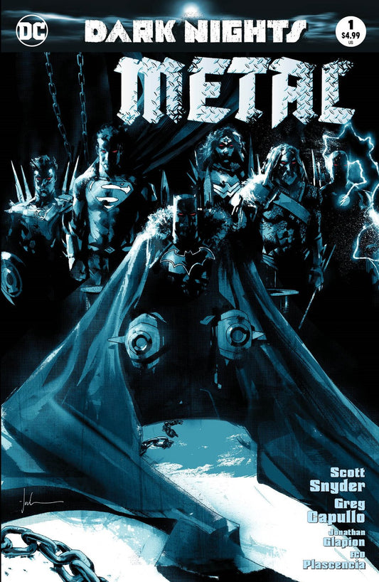 Dark Nights Metal #1 Cover A Blue Jock Exclusive Cover