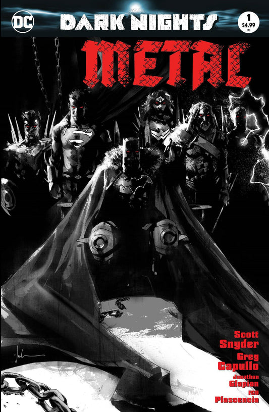 Dark Nights Metal #1 Cover B Black Jock Exclusive Cover
