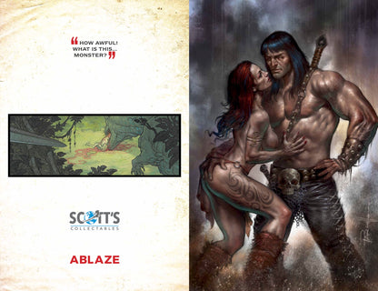CIMMERIAN RED NAILS #1  PARRILLO VIRGIN VARIANT