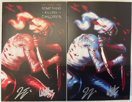 SOMETHING IS KILLING THE CHILDREN #22 DELL'OTTO SET (SIGNED BY TYNION & DELL'EDERA)
