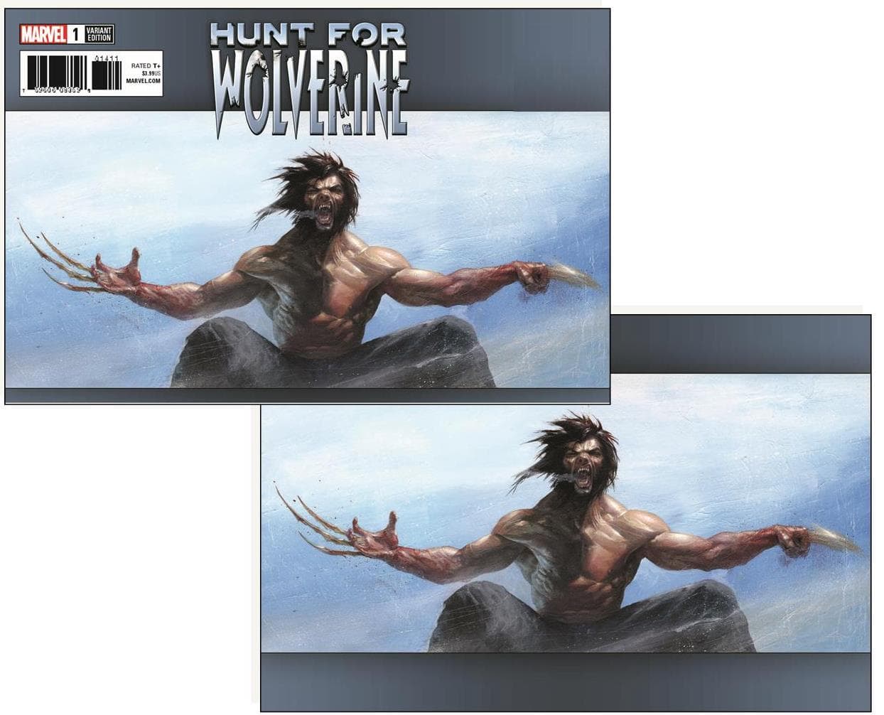 Hunt for Wolverine #1 Two Cover Set Gabriele Dell'Otto Scott's Collectables Exclusive Covers 1,000 LIMITED VIRGIN